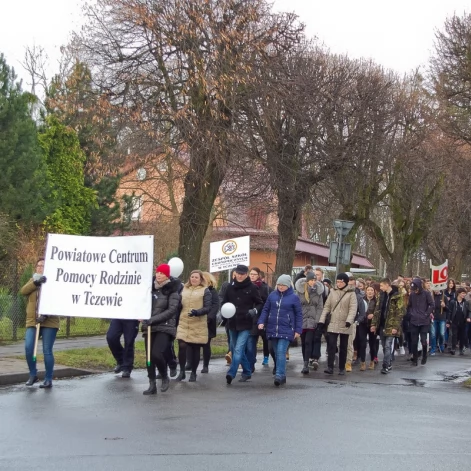 Tczew - Marsz "STOP PRZEMOCY"
