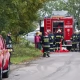 Tczew - Pożar budynku w Subkowach