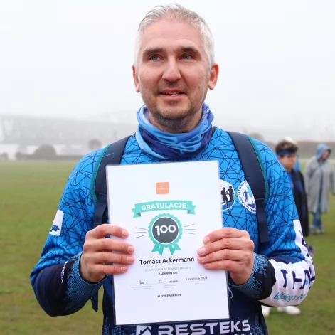 Tczew - Parkrun na niebiesko