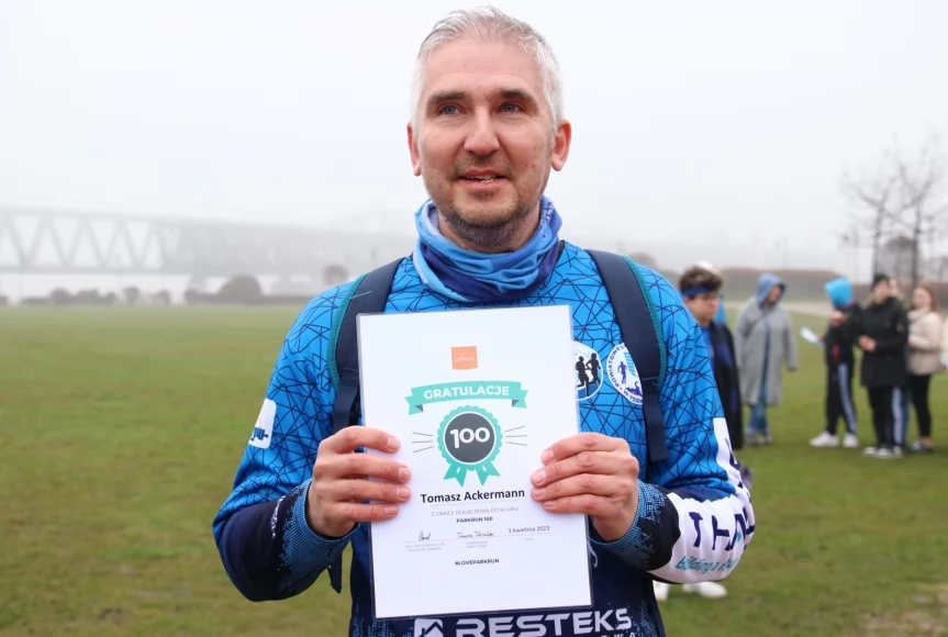 Tczew - Parkrun na niebiesko
