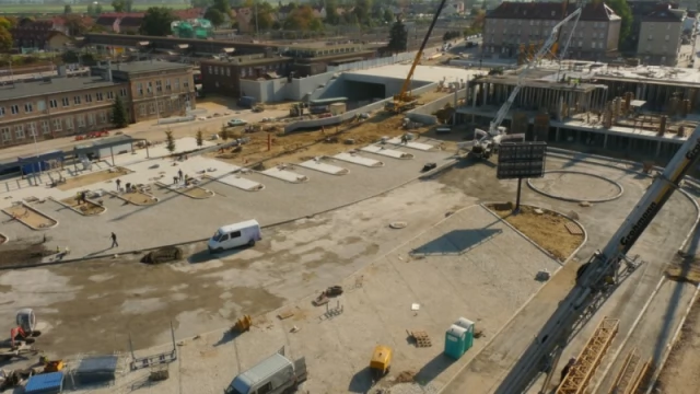Tczew - Budowa węzła bliżej końca
