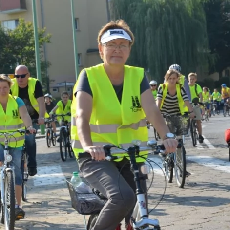Tczew - Rowerzyści przejechali ulicami Tczewa