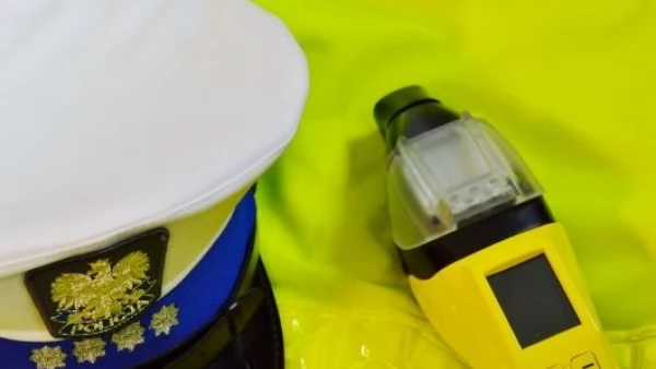 Tczew - Jechał slalomem i wpadł na policjantów