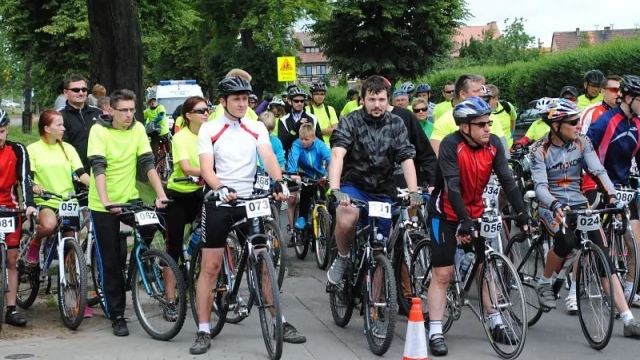 Tczew - Półmaraton rowerowy. 64 uczestników na starcie
