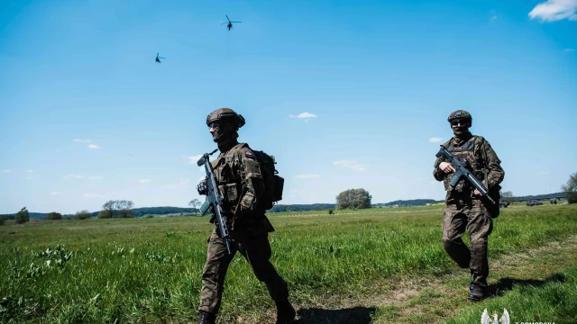 Tczew - Anakonda-23. Żołnierze przeprawiali się przez Wisłę