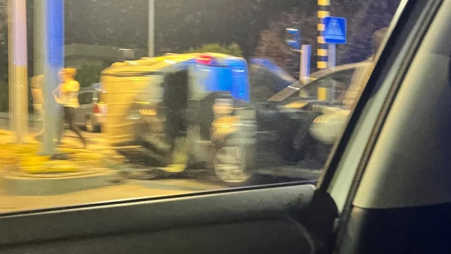 Tczew - Jagiellońska/Rokicka. Auto dachowało po wypadku