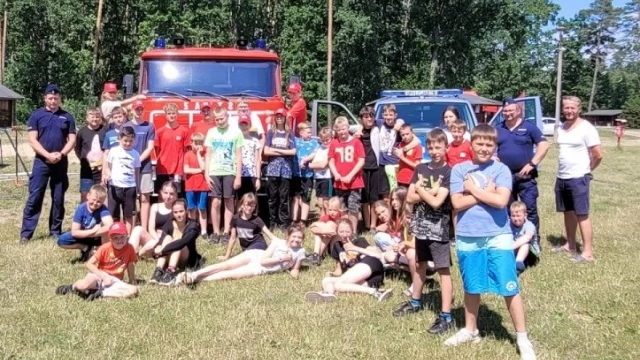 Tczew - Uczyli obozowiczów sztuk walki
