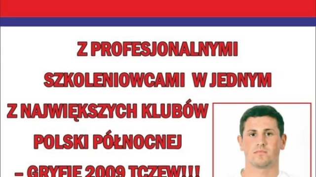 Tczew - "Bądź jak Wszołek". Gryf zaprasza na treningi