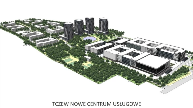Tczew - Jakie będzie Nowe Centrum Usługowe Tczewa? Zobacz 8 pomysłów na zagospodarowanie terenu koszar