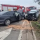 Tczew - Zderzenie dwóch osobówek i ciężarówki. Zablokowana dk 91 w Gniewie