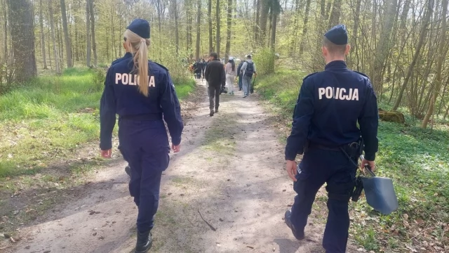 Tczew - Policjanci sadzili las