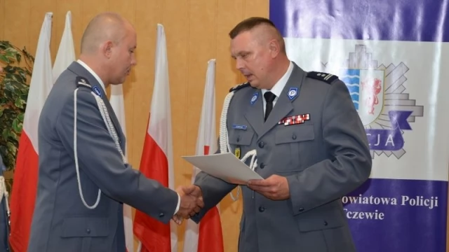 Tczew - Mł. insp. Dariusz Krasula już oficjalnie komendantem policji