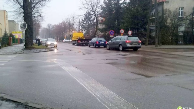 Tczew - Kolizja na Bałdowskiej