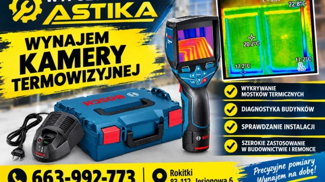 Tczew - Kamera termowizyjna Bosch GTC 400C wynajem
