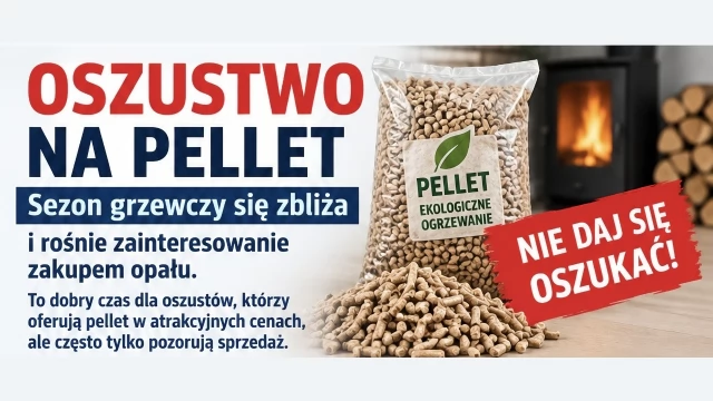 Tczew - Kupiła pellet przez Internet. Straciła ponad 2 tysiące złotych
