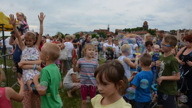 Tczew - Festiwal Baniek Mydlanych nad Wisłą
