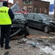 Tczew - Czołówka w Pelplinie. Podczas wyprzedzania stracił panowanie nad pojazdem