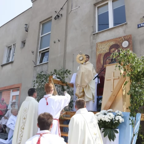 Tczew - Boże Ciało - procesja z Najświętszym Sakramentem