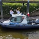 Tczew - Patrolują Wisłę na policyjnej łodzi - w weekend dyscyplinowali gości Sobótek
