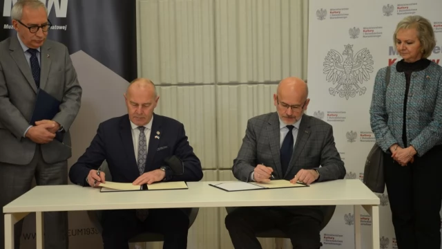 Tczew - Porozumienie ws. utworzenia w Tczewie oddziału Muzeum II Wojny Światowej podpisane