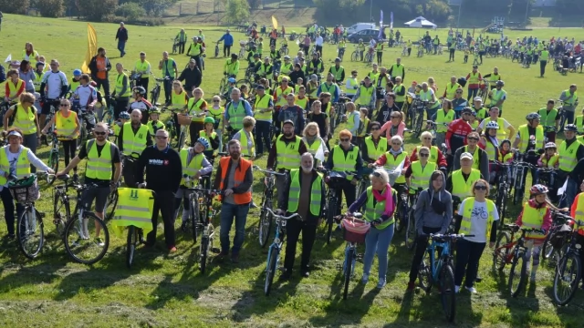 Tczew - Piknik Mobilności Aktywnej. Tczewianie przesiedli się na rowery