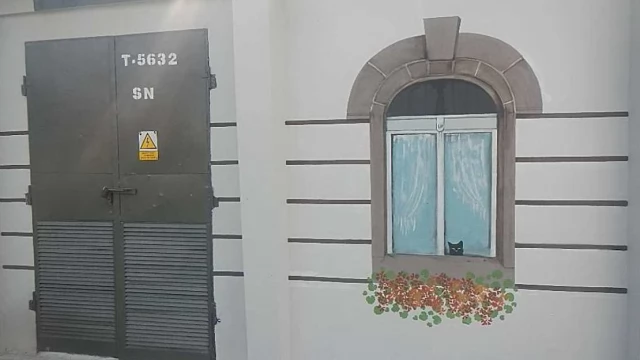 Tczew - Na zaniedbanych transformatorach powstają murale
