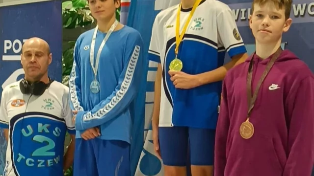 Tczew - Słodki gorzki smak medali pływaków