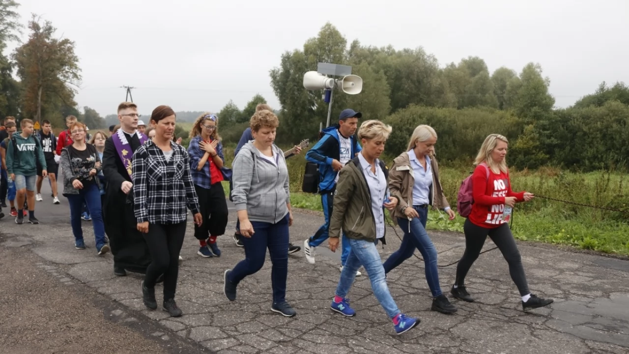 Tczew - Tczewianie na odpuście w Piasecznie