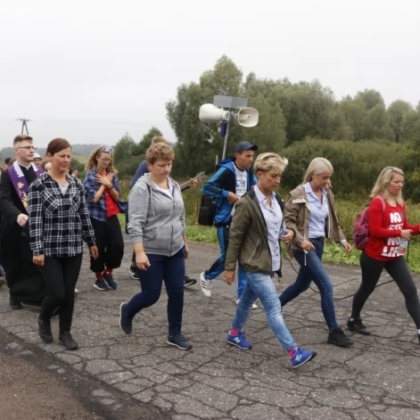 Tczew - Tczewianie na odpuście w Piasecznie