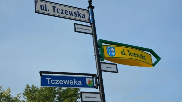 Tczew - Ulice Tczewskie już na swoim miejscu