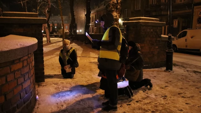 Tczew - Ekstremalna droga krzyżowa na ulicach Tczewa [FOTO]