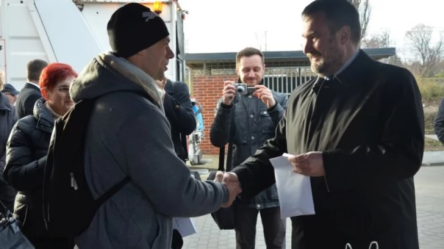Tczew - Nowy blok komunalny na Prostej. Lokatorzy odebrali klucze