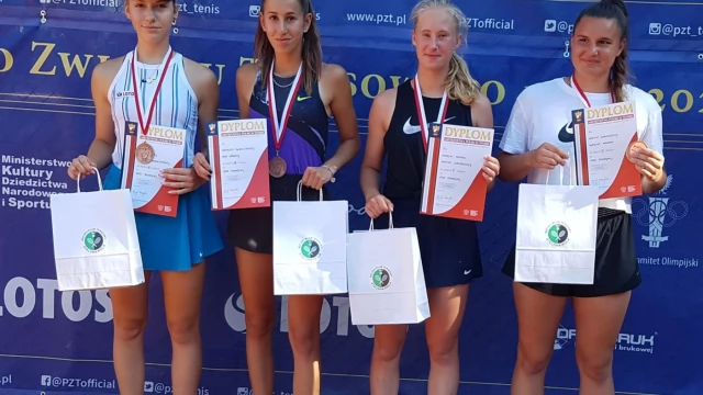 Tczew - Daria Górska Mistrzynią Polski Juniorek w tenisie