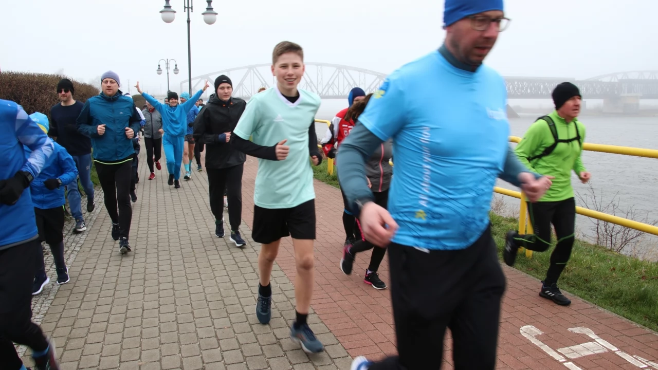 Tczew - Parkrun na niebiesko