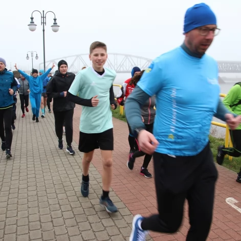 Tczew - Parkrun na niebiesko
