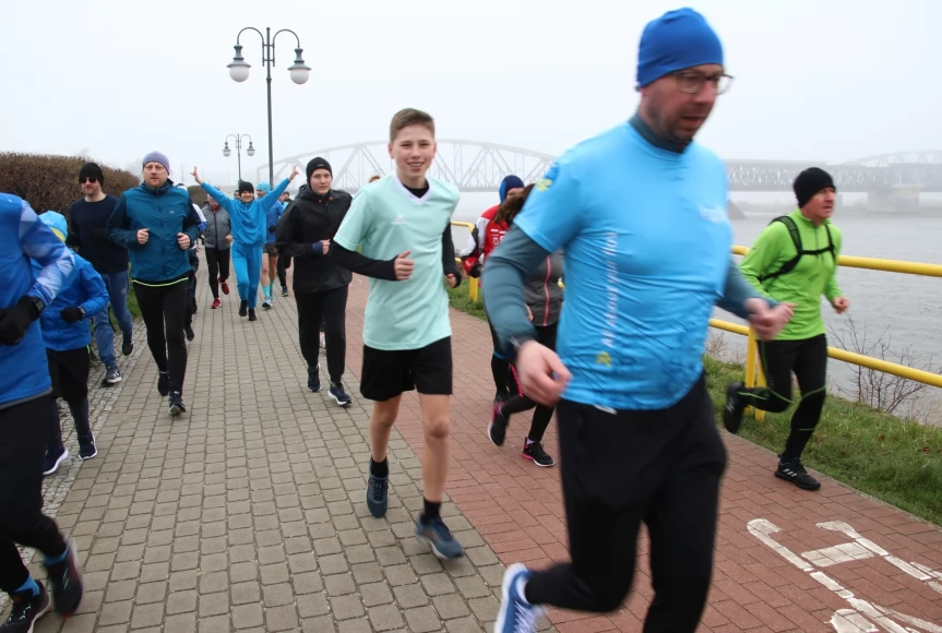Tczew - Parkrun na niebiesko