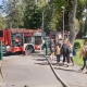 Tczew - Blisko 500 osób ewakuowano z I LO. Zapaliła się jedna z lamp