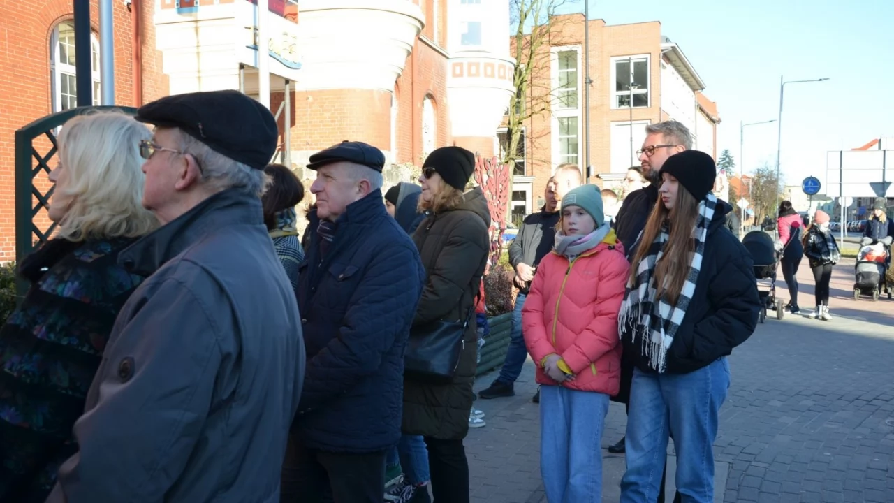 Tczew - Polacy i Ukraińcy ramię w ramię przeciw rosyjskiej agresji
