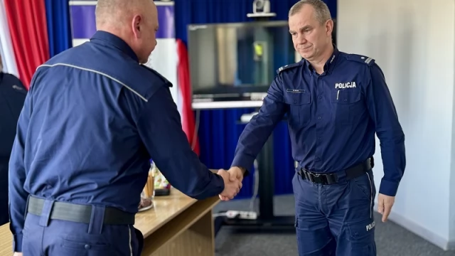 Tczew - Odprawa roczna tczewskich policjantów