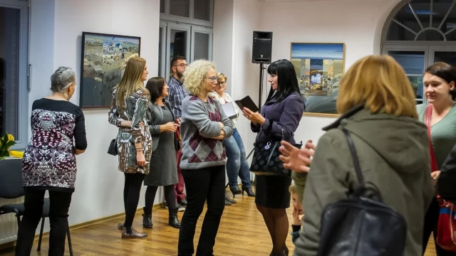 Tczew - Wystawa malarstwa Benedykta Kroplewskiego w Fabryce Sztuk