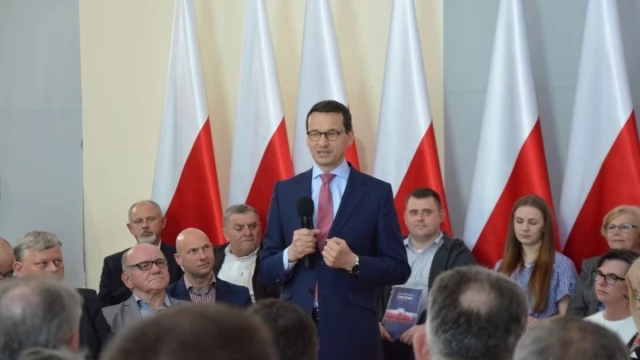 Tczew - Mateusz Morawiecki w Pelplinie. Zapytaliśmy o Most Tczewski