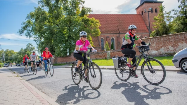 Tczew - Rowerowy Rajd Gwiaździsty przejechał przez Powiat Tczewski