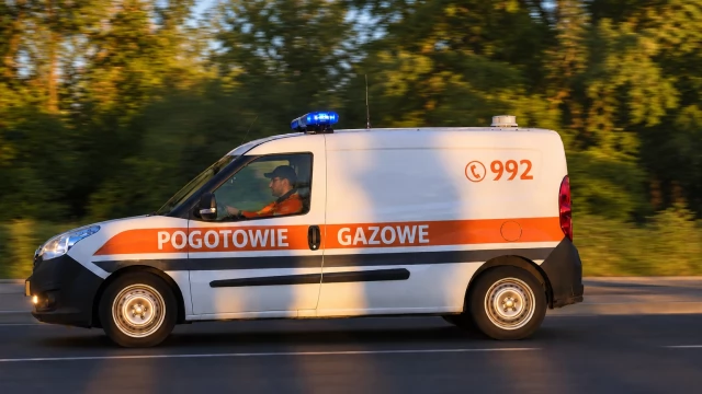 Tczew - Akcja przewonienia gazu