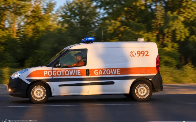 Tczew - Akcja przewonienia gazu
