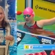 Tczew - Starty Lidii Paszek w finałach Zimowych Mistrzostw Polski juniorów 15 letnich w pływaniu