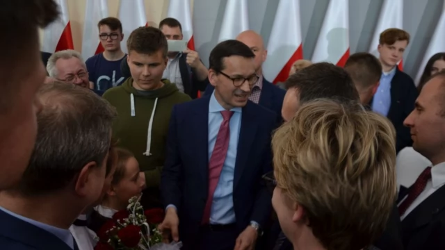 Tczew - Mateusz Morawiecki w Pelplinie. Zapytaliśmy o Most Tczewski
