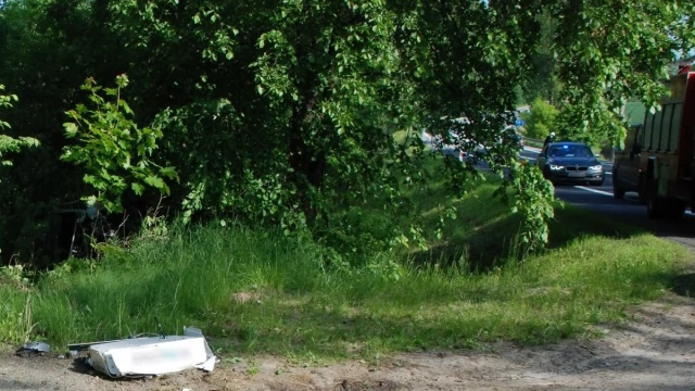Tczew - Policja wyjaśnia okoliczności wypadku w Rudnie
