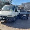 Tczew - Dostawczak i przywiązana przyczepka nową atrakcją placu Hallera?