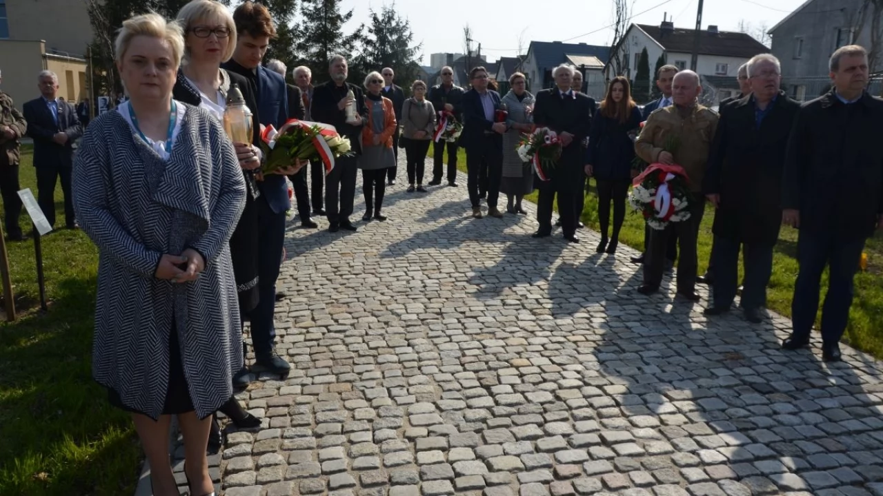 Tczew - Uroczystości przy Panteonie Katyńskim