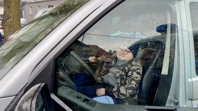 Tczew - Policjanci spełnili marzenie 8-letniego Dominika